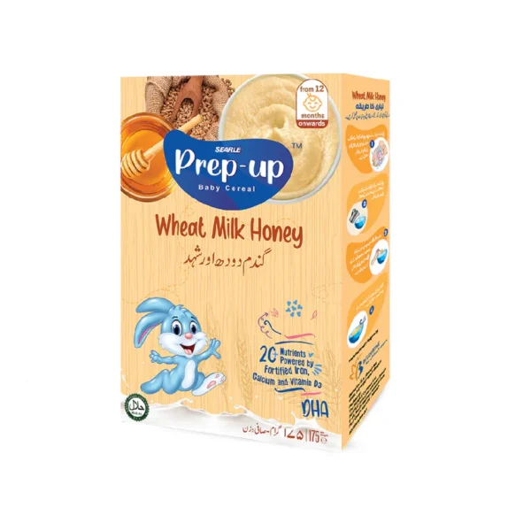 SEARLE PREP-UP WHEAT MILK AND HONEY 6MONTHS 175GM