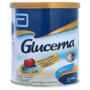 GLUCERNA NUTRI SUPPLEMENT POWDER VANILLA TIN 400 GM