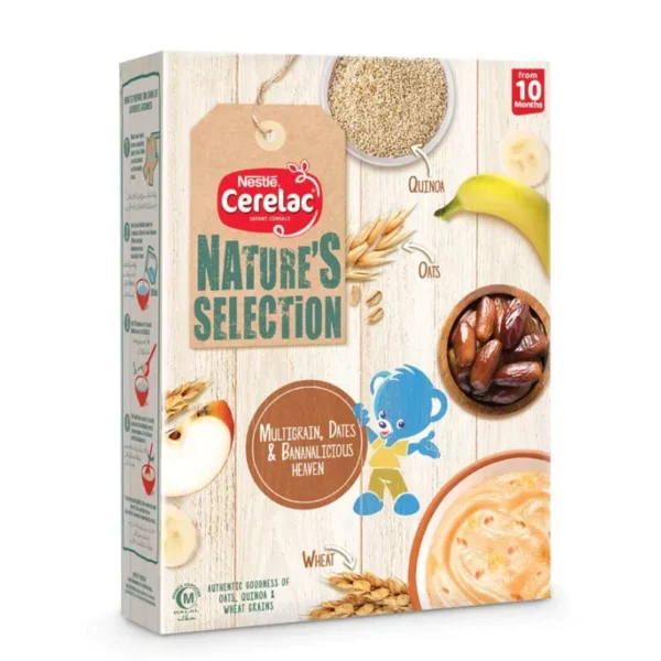 NESTLE CERELAC MULTIGRAIN DATES BANANALICIOUS HEAVEN 175 GM