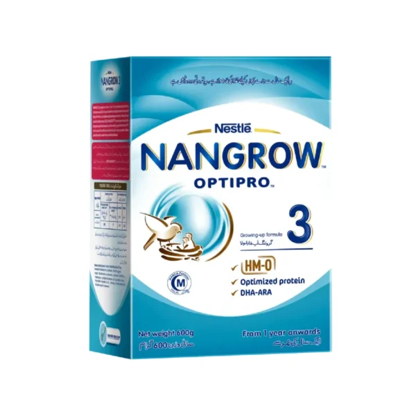 NESTLE MILK POWDER NANGROW 3 OPTIPRO 600 GM