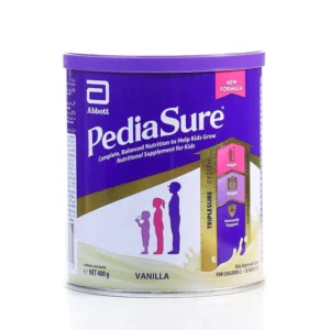 PEDIASURE NUTRI SUPPLEMENT POWDER FOR KIDS VANILLA TIN 400 G